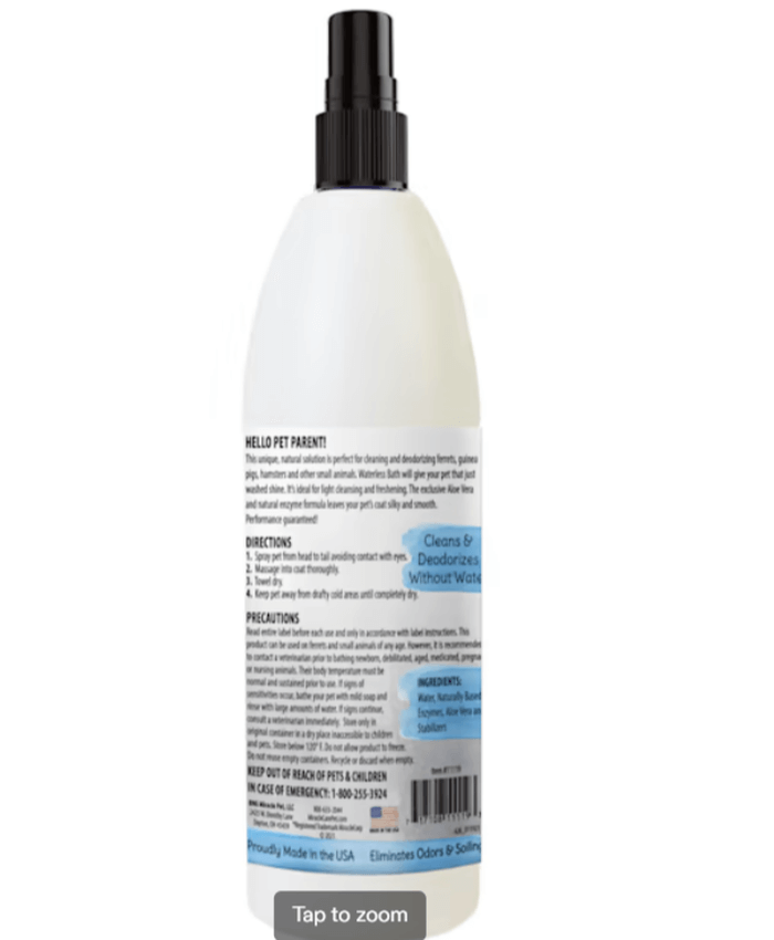  Waterless Bath for Ferrets & Small Animals, 8 fl. oz.